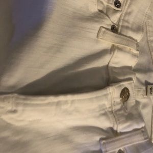 White jean pants